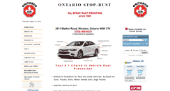 Desktop Screenshot of ontariostoprust.com